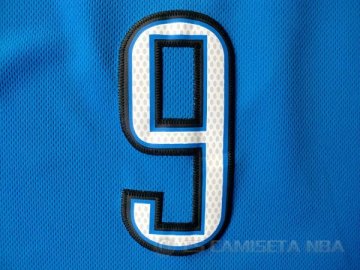 Camiseta Ibaka #9 Oklahoma City Thunder Azul