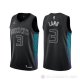 Camiseta Jeremy Lamb #3 Charlotte Hornets Ciudad Negro