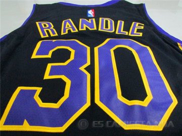 Camiseta Randle #30 Los Angeles Lakers Negro