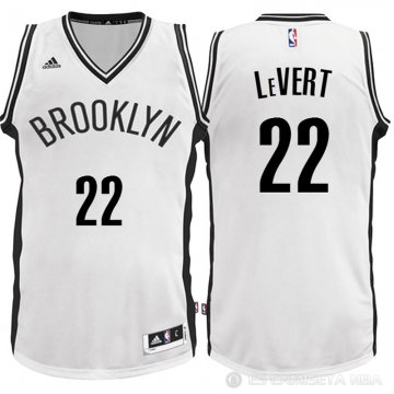 Camiseta LeVert #22 Brooklyn Nets Blanco