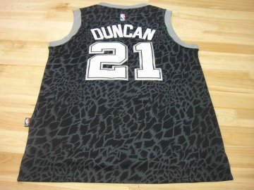 Camiseta Duncan #21 Leopard Light Loco Negro
