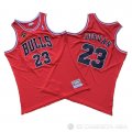 Camiseta Michael Jordan #23 Chicago Bulls 1997-98 Finals Rojo