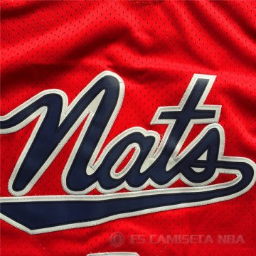 Camiseta Nata Iverson #3 Philadelphia 76ers Rojo
