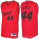 Camiseta Nikola Mirotic #44 Chicago Bulls Navidad 2016 Rojo