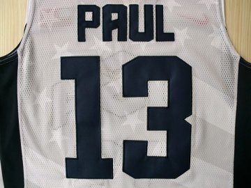 Camiseta Paul #13 USA 2012 Blanco