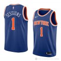 Camiseta Ramon Sessions #1 New York Knicks Icon 2018 Azul