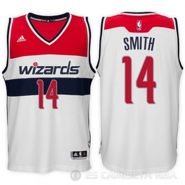 Camiseta Smith #14 Washington Wizards Blanco