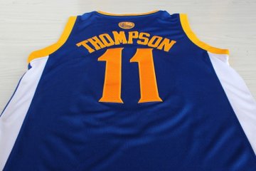 Camiseta retro Thompson #11 Golden State Warriors Azul