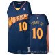 Camiseta Tim Hardaway #10 Golden State Warriors 2009-10 Hardwood Classics Azul