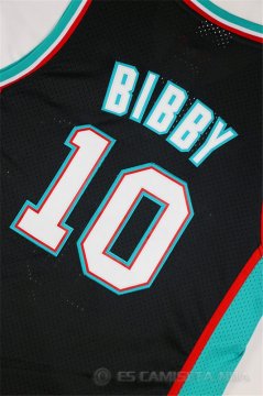 Camiseta Retro Vancouver Bibby #10 Vancouver Grizzlies Negro