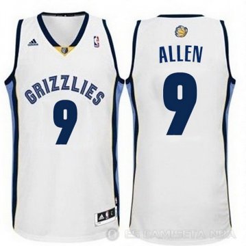 Camiseta Allens #9 Memphis Grizzlies Blanco