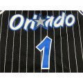 Camiseta Anfernee Hardaway NO 1 Orlando Magic Mitchell & Ness 1 Orlando Magic994-95 Negro 1 Orlando Magic