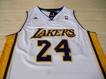 Camiseta Bryant #24 Los Angeles Lakers Blanco