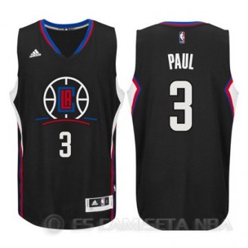 Camiseta Paul #3 Los Angeles Clippers Negro