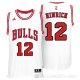 Camiseta Hinrich #12 Chicago Bulls Blanco