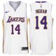 Camiseta Ingram #14 Los Angeles Lakers Autentico 2017-18 Blanco