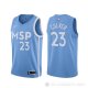 Camiseta Jarrett Culver #23 Minnesota Timberwolves Ciudad 2019-20 Azul