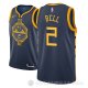 Camiseta Jordan Bell #2 Golden State Warriors Ciudad 2018-19 Azul