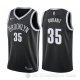 Camiseta Kevin Durant #35 Brooklyn Nets Icon 2019-20 Negro