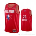 Camiseta Kobe Bryant #24 All Star 2020 Los Angeles Lakers Rojo