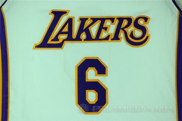 Camiseta Clarkson #6 Los Angeles Lakers Blanco