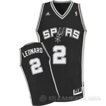 Camiseta Leonaro #2 San Antonio Spurs Negro