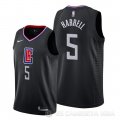 Camiseta Montrezl Harrell #5 Los Angeles Clippers Statement Negro