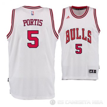 Camiseta Portis #5 Chicago Bulls Blanco
