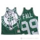 Camiseta Tacko Fall #99 Boston Celtics Mitchell & Ness Big Face Verde
