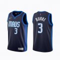 Camiseta Trey Burke NO 3 Dallas Mavericks Earned 2020-21 Azul