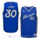 Camiseta Curry Christmas #30 Golden State Warriors Azul