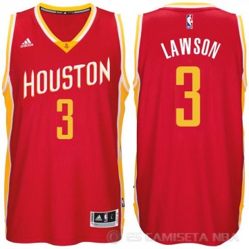 Camiseta Lawson #3 Houston Rockets Rojo
