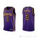 Camiseta Anthony Davis #3 Los Angeles Lakers Statement 2022-23 Violeta