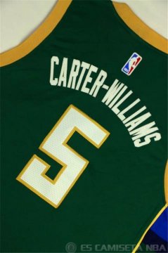 Camiseta Carter-Williams #5 Milwaukee Bucks Verde