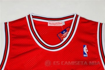 Camiseta Retro Jordan 97-98 #23 Chicago Bulls Rojo