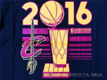 Camiseta Cavaliers Campeon Final Negro 2016