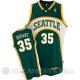 Camiseta Durant Sonics #35 Seattle SuperSonics Verde