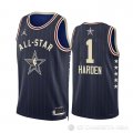 Camiseta James Harden #1 All Star 2024 Los Angeles Clippers Azul