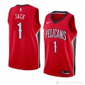 Camiseta Jarrett Jack #1 New Orleans Pelicans Statement 2018 Rojo