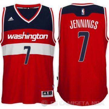 Camiseta Jennings #7 Washington Wizards Rojo