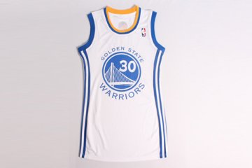 Camiseta Curry #30 Golden State Warriors Mujer Blanco