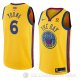 Camiseta Nick Young #6 Golden State Warriors Ciudad 2017-18 Oro