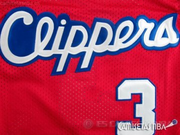 Camiseta Paul #3 Los Angeles Clippers Rojo