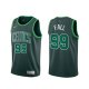 Camiseta Tacko Fall NO 99 Boston Celtics Earned 2020-21 Verde