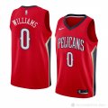 Camiseta Troy Williams #0 New Orleans Pelicans Statement 2018 Rojo