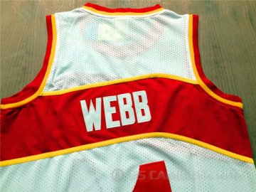 Camiseta Webb #4 Atlanta Hawks Blanco