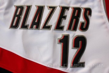 Camiseta Aldridge #12 Portland Trail Blazers Blanco