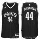 Camiseta Bogdanovic #44 Brooklyn Nets Negro