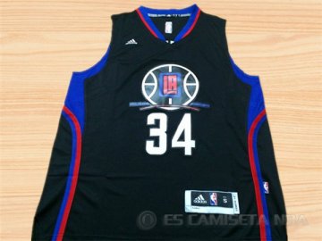Camiseta Pierce #34 Los Angeles Clippers Negro