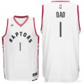 Camiseta Dad #1 Detroit Pistons Dia del Padre Blanco